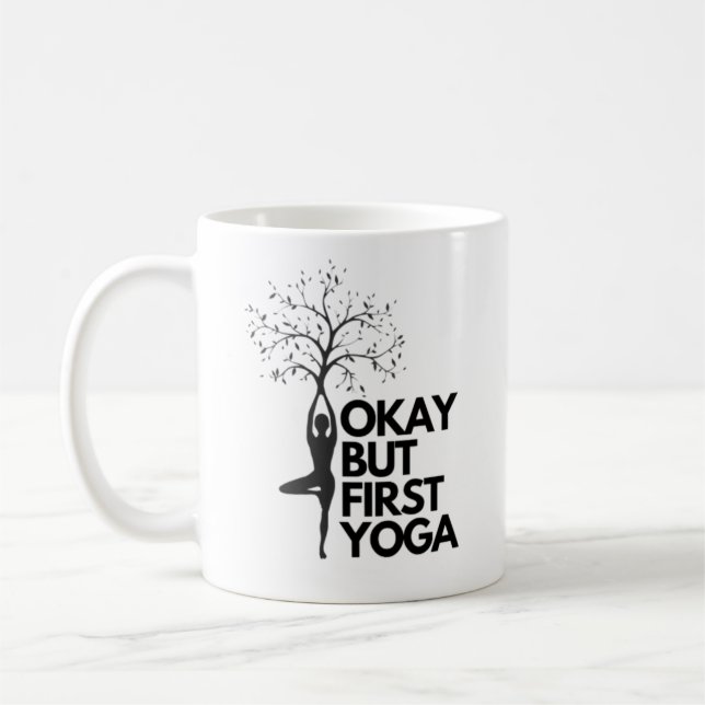 Taza De Café Vale, primero yoga (Izquierda)