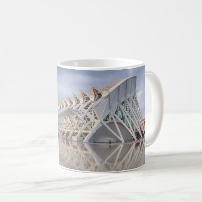 Taza De Café Valencia España Ciudad de las Artes y las Ciencias (Anverso derecho)
