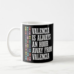 Taza De Café Valencia Está A Una Hora De España Traf Español De