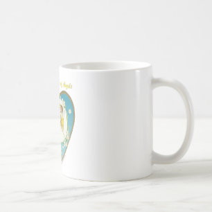 Taza De Café Valentín Victoriano en los ángeles de regalos de á