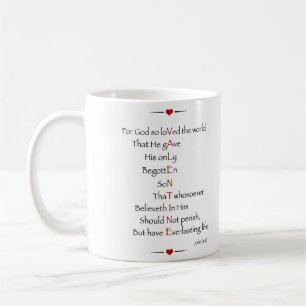 Taza De Café VALENTINA - Por Dios tan amado el mundo