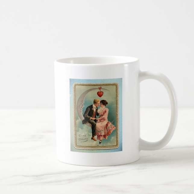 Taza De Café valentinas victorianas (Derecha)