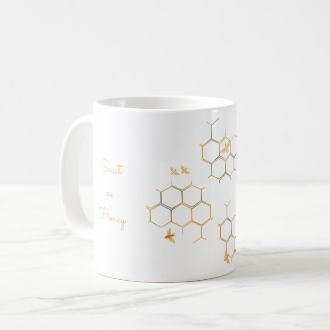 Taza De Café Valentine Bee Mug (Anverso izquierdo)