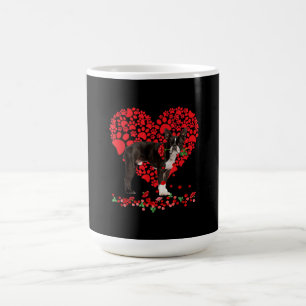 Taza De Café Valentine Boston Terrier Dog Dad Dog Mom