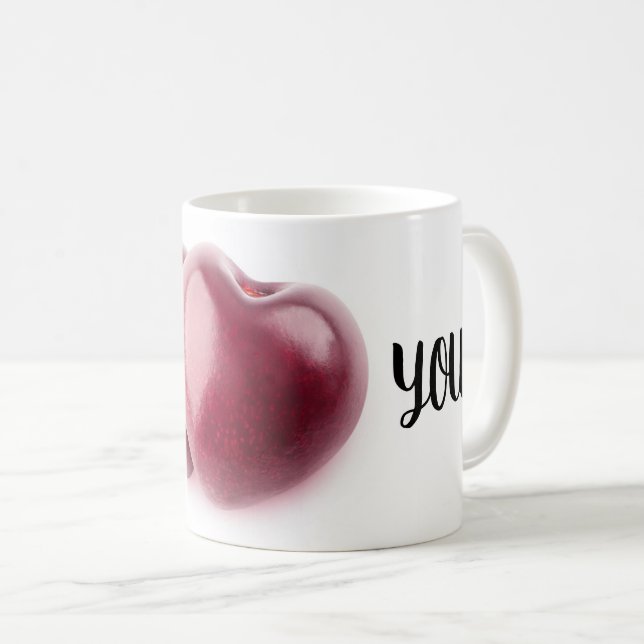 Taza De Café Valentine Cherries (Anverso derecho)