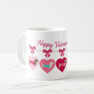 Taza De Café Valentine Dachshund Coffee Mug Gift