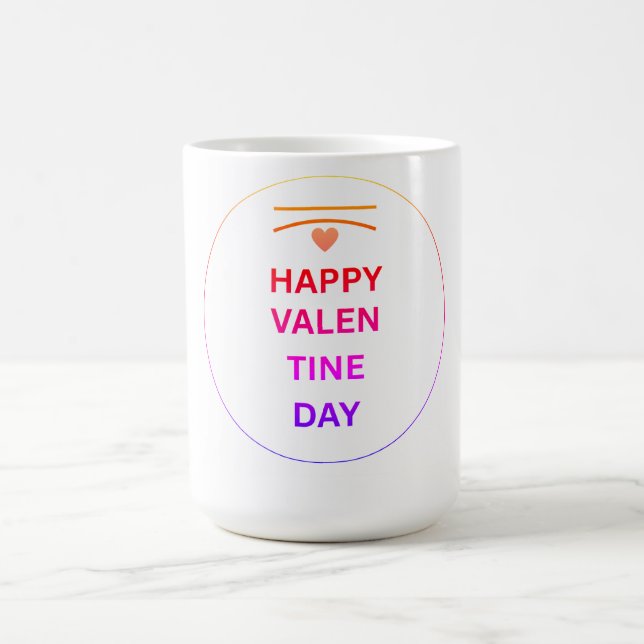 TAZA DE CAFÉ VALENTINE DAY (Centro)