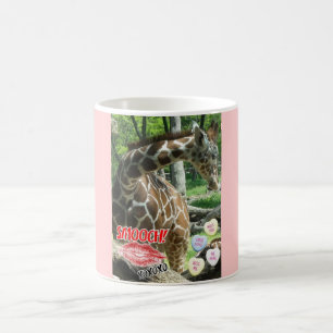 Taza De Café Valentine Giraffe