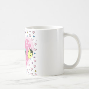 TAZA DE CAFÉ VALENTINE LADYBUGS