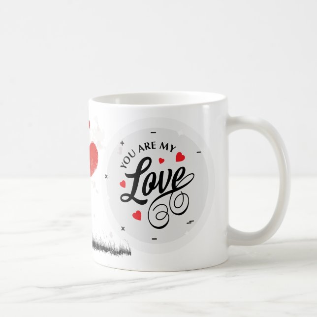 Taza De Café Valentine Love you mug (Derecha)
