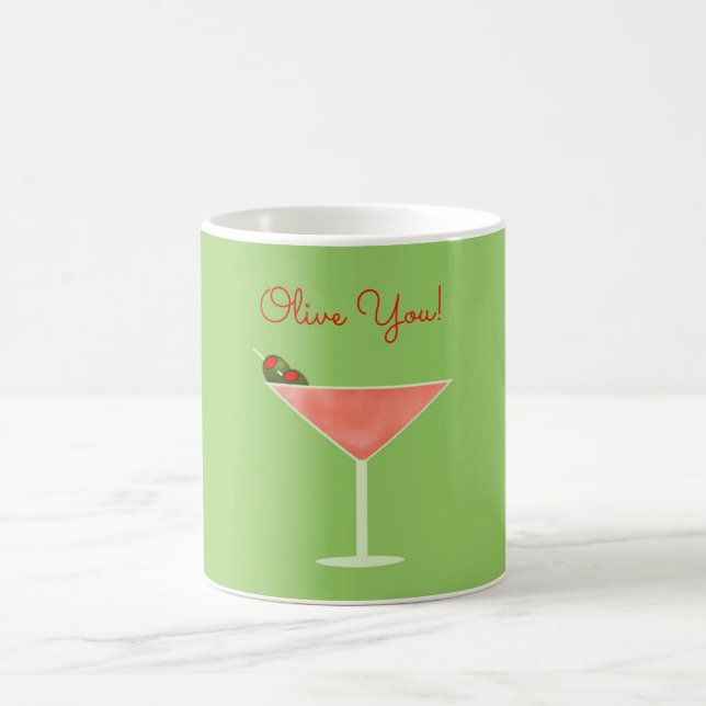 Taza De Café Valentine Martini Mug (Centro)