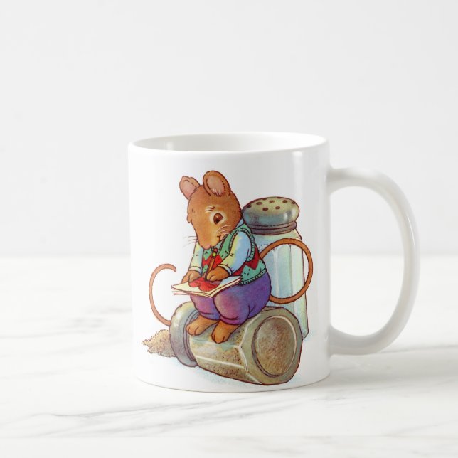 Taza De Café Valentine Mouse (Derecha)