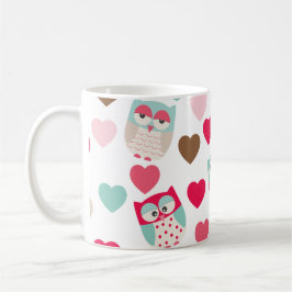 Taza De Café Valentine Owl