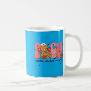 Taza De Café Valentine Picu Enfermera Oso Pediatría Intensivo