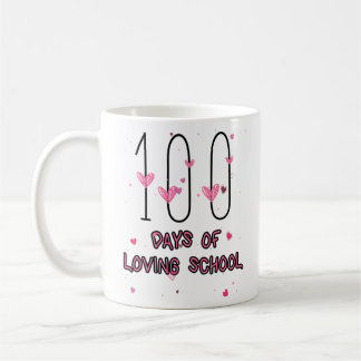 Taza De Café Valentine, Profesora De Corazón, Tocó 100 Días De 