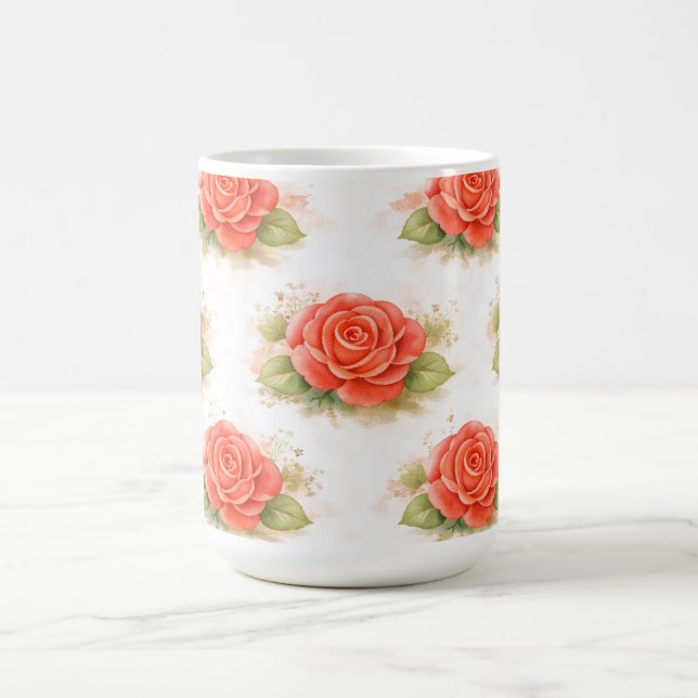 Taza De Café Valentine rose (Centro)