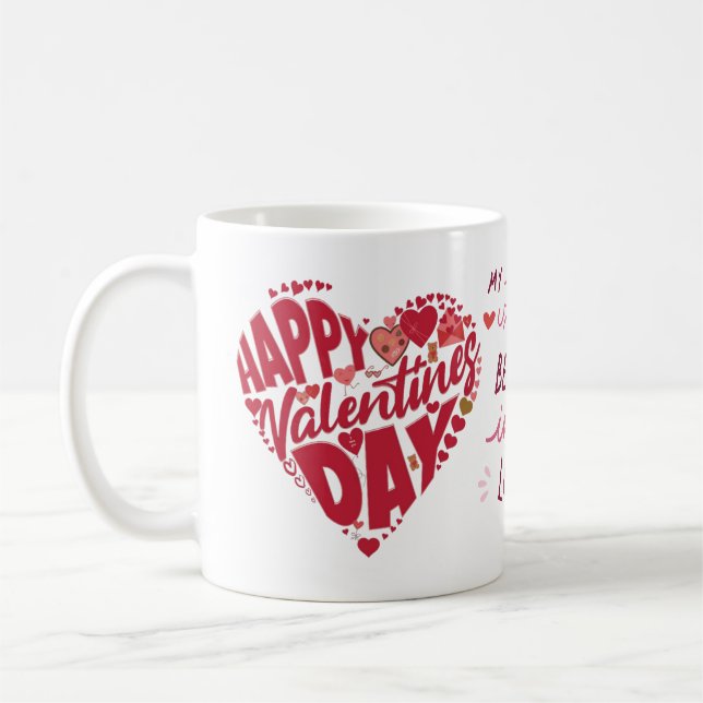 Taza De Café Valentine’s Day Love Mug (Izquierda)