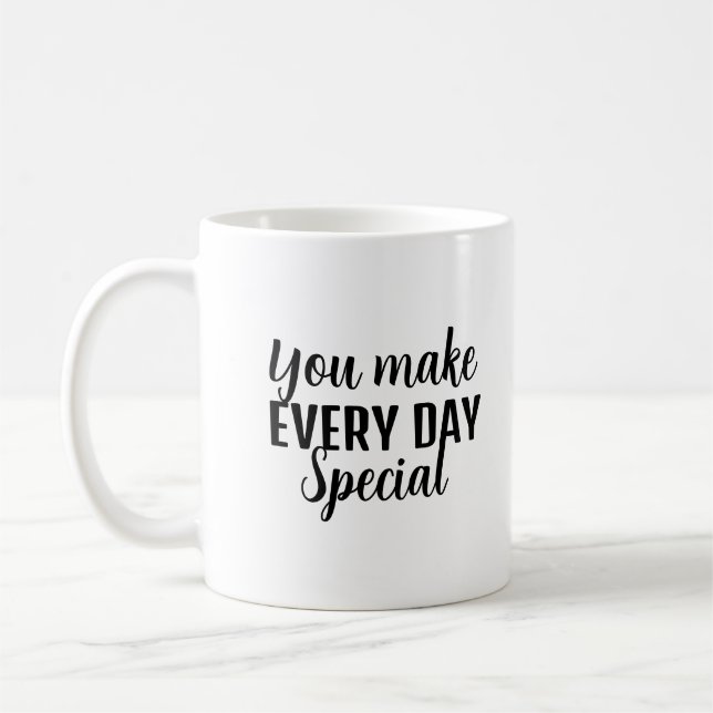 Taza De Café Valentine’s Day Personalized Photo Gift -  (Izquierda)