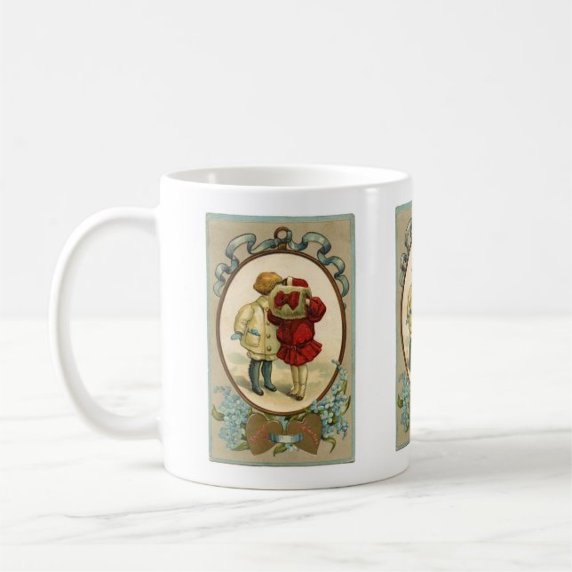 Taza De Café Valentine Secret Kiss Mug (Izquierda)
