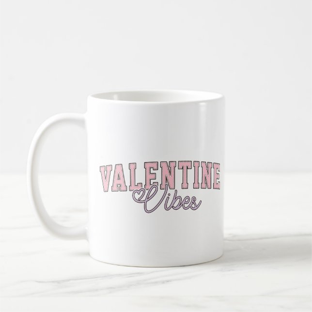 Taza De Café Valentine Vibes (Izquierda)