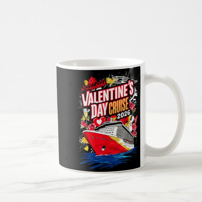 Taza De Café Valentines Day Cruise 2026  (Derecha)