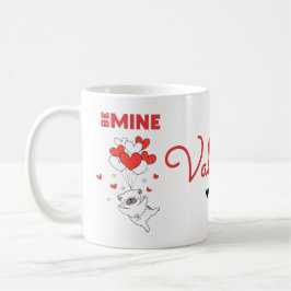 Taza De Café Valentine's Day DogLove Heart