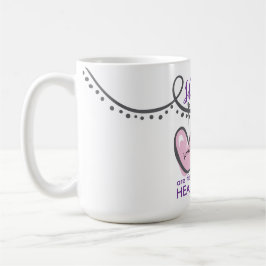 Taza De Café Valentines Hermanas Corazón Cadenas Personalizadas