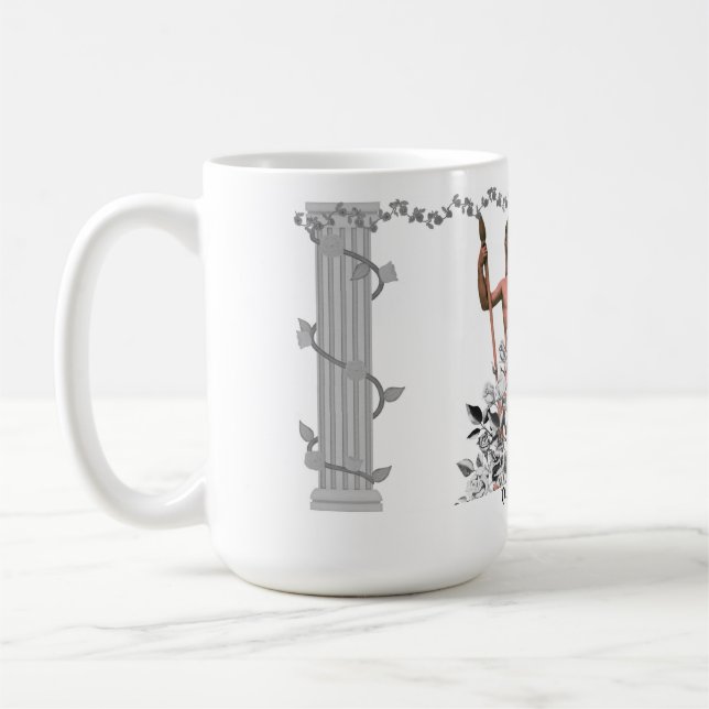 Taza De Café Valentines Lovers clásico Ares aphrodite Mug (Izquierda)