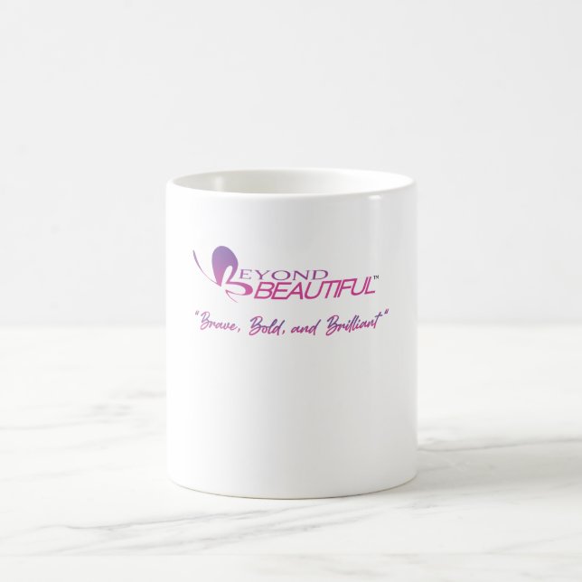 Taza De Café Valiente, audaz y brillante (Centro)