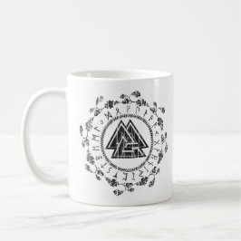 Taza De Café Valknut - Corre - 9 Noble Virtues Mug