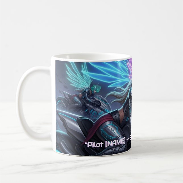 Taza De Café Valkyrie Mech Riders (Izquierda)