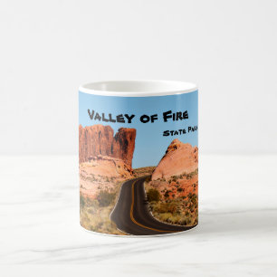 Taza De Café Valle de Fire State Park Nevada América EE.UU.