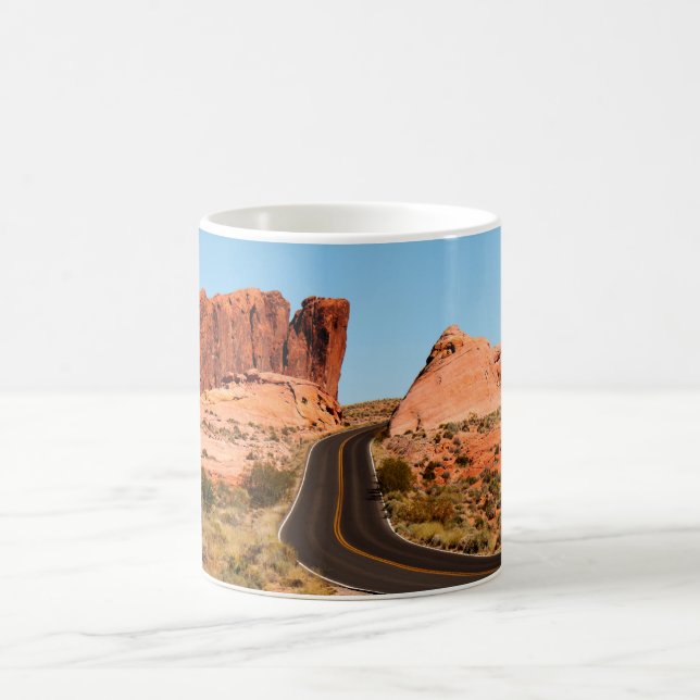 Taza De Café Valle de Fire State Park Nevada América EE.UU. (Centro)
