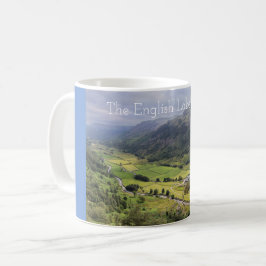 Taza De Café Valle de Seathwaithe, puesto de distrito del Lago