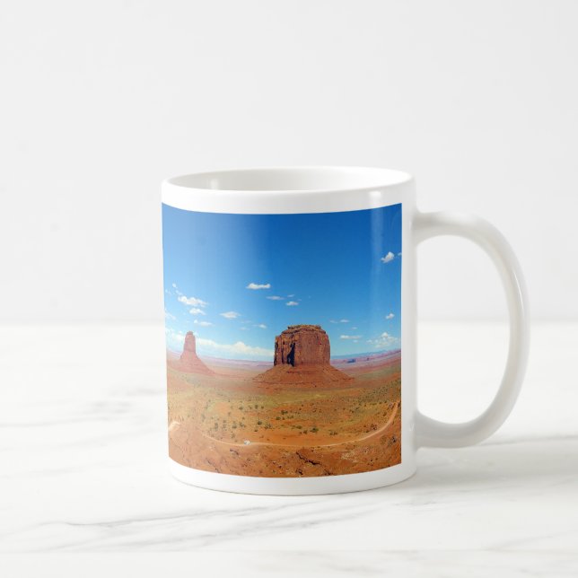 Taza De Café Valle del monumento entre Arizona y Utah (Derecha)
