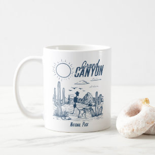 Taza De Café Valle del Parque Nacional del Gran Cañón al estilo