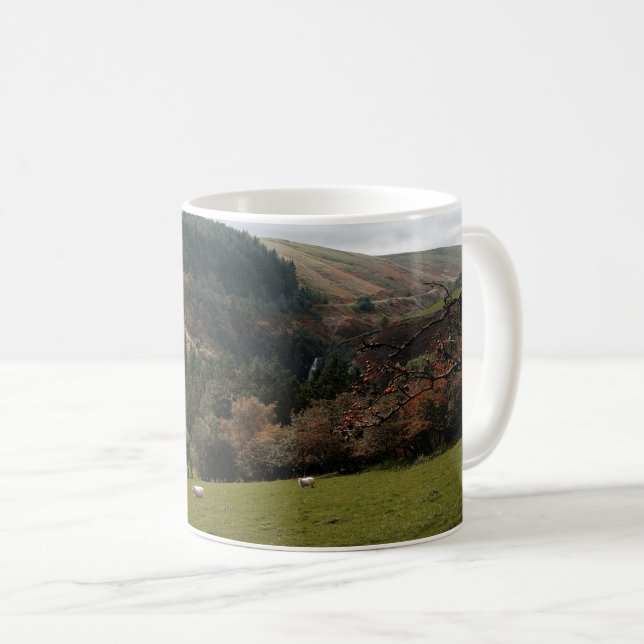 Taza De Café Valle Pennant de Gales (Anverso derecho)