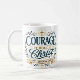 Taza De Café Valor a través de la Apreciación del Pastor Cristo