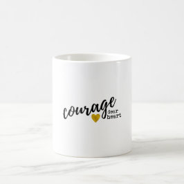 Taza De Café Valor estimado Heart Mug