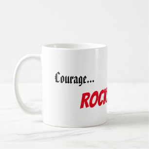 Taza De Café "Valor...Rocas" Café Mug