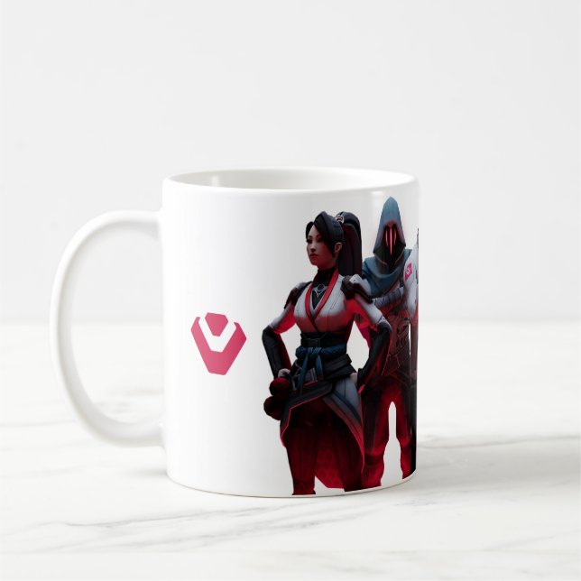 Taza De Café Valorant Sentinels Team (Izquierda)
