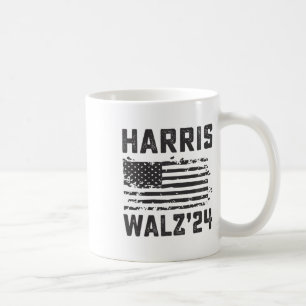 Taza De Café Vals 2024 Elecciones Kamala Harris Tim Waltz 2024 