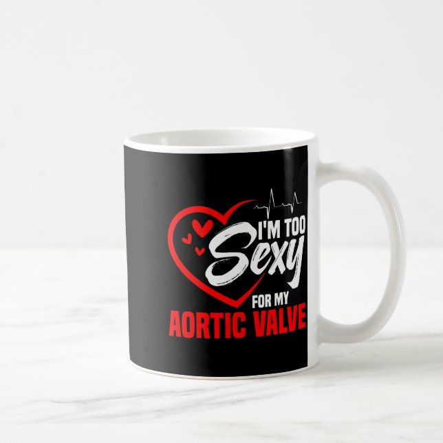 Taza De Café Valve Replacement Heart Surgery Aortic Valve Repai (Derecha)