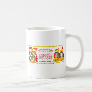 Taza De Café ValxArt 1996 1936 géminis llevados rata del fuego