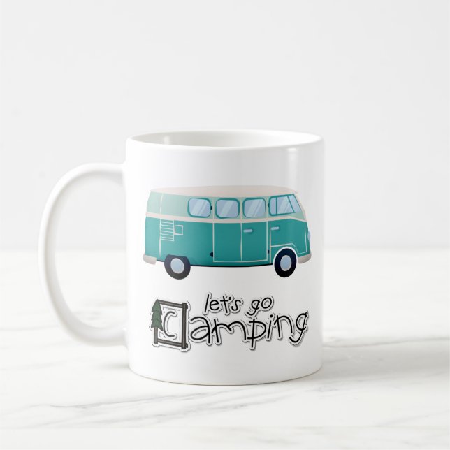 Taza De Café Vámonos de Camping (Izquierda)