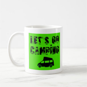 Taza De Café Vamos a acampar - Clase B