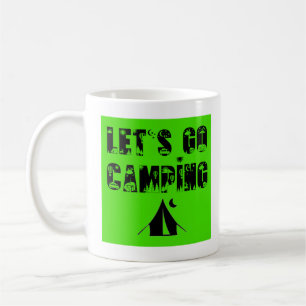 Taza De Café Vamos a acampar - taquilla de café