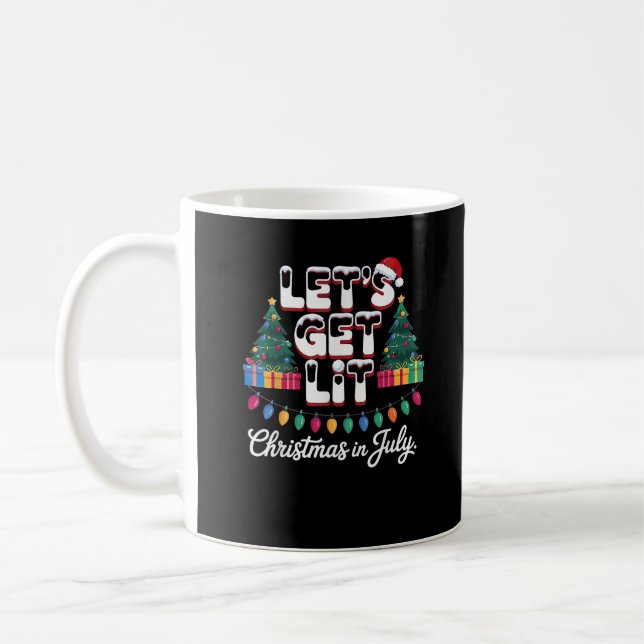 Taza De Café Vamos a conseguir Navidades livianos (Izquierda)
