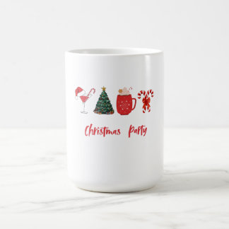 Taza De Café Vamos a Divertirnos – Fiesta de Navidad Divertida