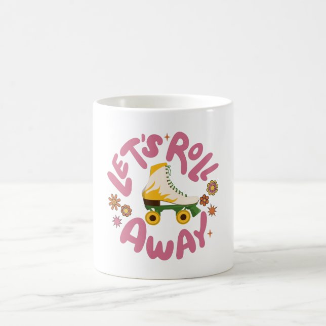Taza De Café Vamos a eliminar los patines de patinaje (Centro)